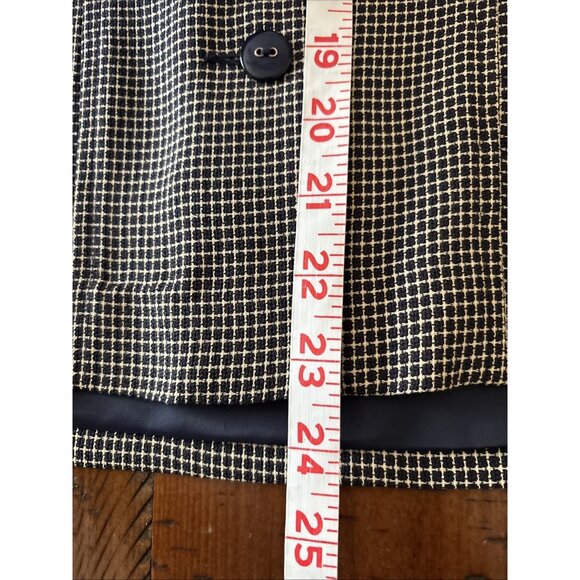 Emma James Black & Cream Blazer Size 6 - Picture 7 of 7